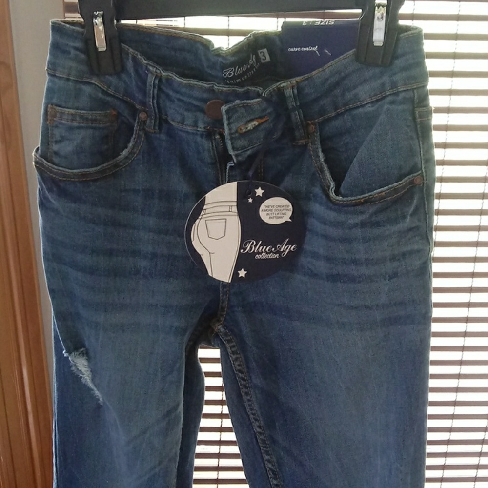 ❌Frayed bottom denim jeans❌